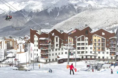 Hotel Rosa Springs 4* Rosa Khutor - забронировать номер в отеле Роза Спрингс  4*. Сайт Travel NEWS LTD.