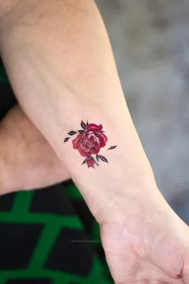 Ne Tattoo Временное тату \"Роза и пион\" - купить, цена, отзывы - Icosmo