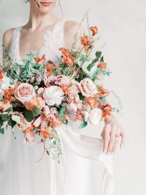 Rose and Terracotta Wedding Ideas in an Abandoned Estate