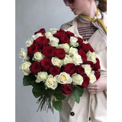Купить 191 Белую розу White Naomi 90см - Доставка – QUP.BY