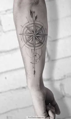 компас морской узел якорь парусник роза ветров карта compass rope nautical  knot anchor sailboat win | Морской узел, Тату, Мужская татуировка