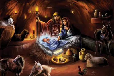 рождение Иисуса Христа PNG , христос, пар, ребенок PNG картинки и пнг PSD  рисунок для бесплатной загрузки