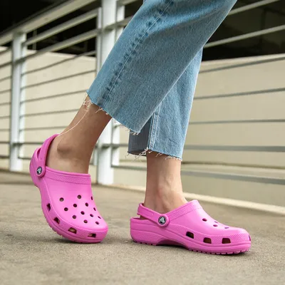 Barbie™ x Crocs Cutie Clog - Little Kid / Big Kid - Electric Pink | Journeys