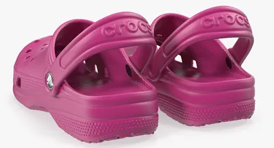 Winter Lined CROCS CLASSIC Clog Slippers Shoe Electric Pink Men 9 Women 11