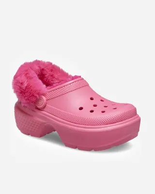 Crocs Stomp Lined Clog HYPER PINK | 208546-6VZ