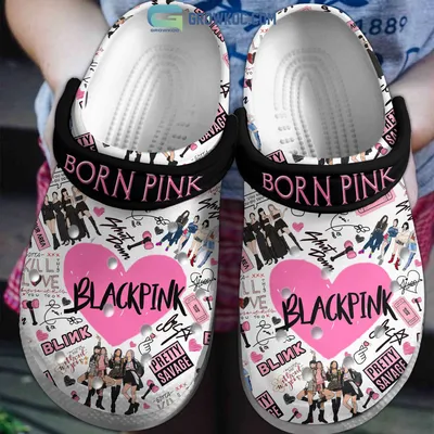 Black Pink Pink Pretty Savage Crocs - Growkoc