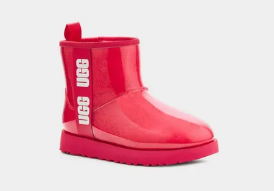 UGG Women's Classic Clear Mini Boot - Hibiscus Pink - Size 6 - Walmart.com