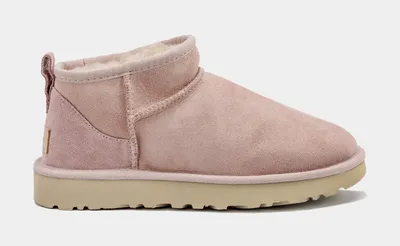 UGG Classic Ultra Mini Womens Boots Pink 1116109 RSGRY – Shoe Palace