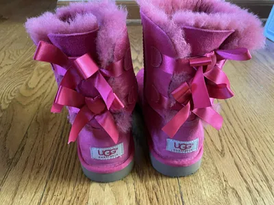 Ugg Toddler Bailey Bow II Chesnut Pink – Bevsrealkids