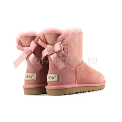 UGG x TELFAR Logo Mini - Pink – shop.telfar