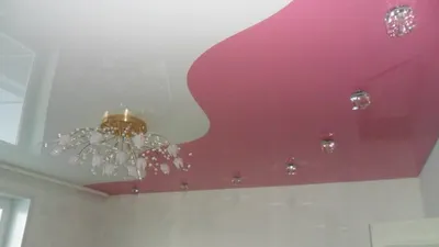Розовые сатиновые натяжные потолки ПВХ, цены за м² и калькулятор расчёта  стоимости с установкой в Москве