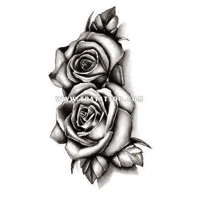 Фотообои Черно белые цветы розы 3д купить в Москве, Арт. 7-405 в  интернет-магазине, цены в Мастерфресок