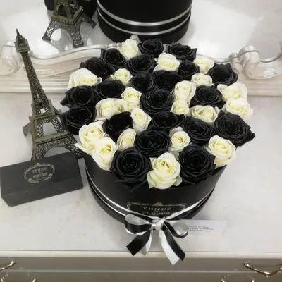 Черно-белые розы стоковое фото. изображение насчитывающей подарок - 44578808