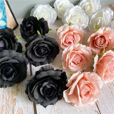 2 шт., кружевные винтажные вееры с розами, черно-белые складные веера,  нежные розы, ручной веер для женщин и девочек – лучшие товары в  онлайн-магазине Джум Гик