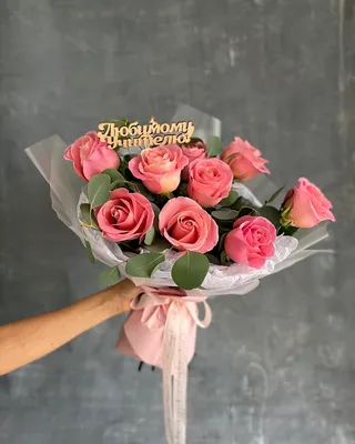 Розы для любимой - красные розы, Цветы и подарки в Севастополе, купить по  цене 5799 RUB, Монобукеты в Delivery_Flowers92 с доставкой | Flowwow
