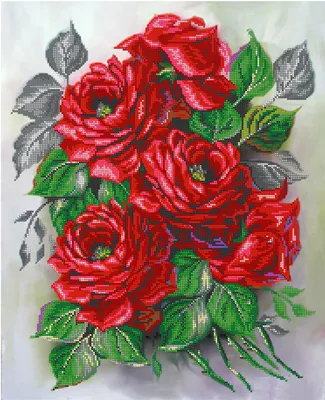 Схема для вышивания бисером Светлица (без бисера), картина \"Садовые розы\"  38х48 см - купить с доставкой по выгодным ценам в интернет-магазине OZON  (660326876)