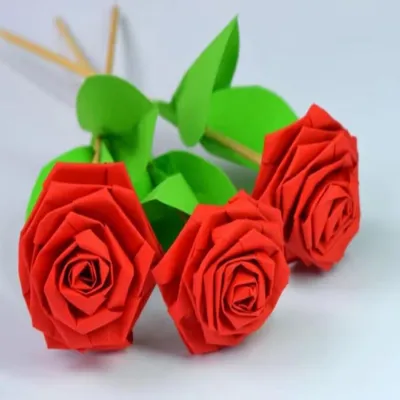 Розы из бумаги (L 2см),8 шт./уп., коричневый, ScrapBerrys - купить с  доставкой по выгодным ценам в интернет-магазине OZON (312250165)