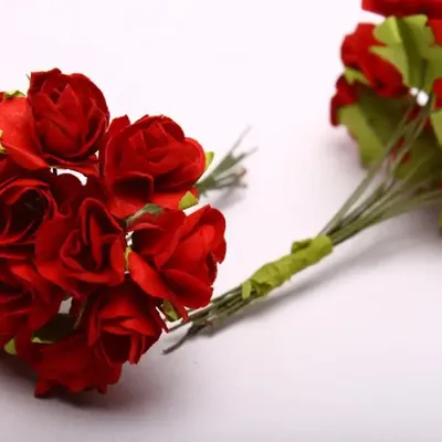 Розы Из Бумаги Винные 2 См 12 Шт — Купить на BIGL.UA ᐉ Удобная Доставка  (1062223644)