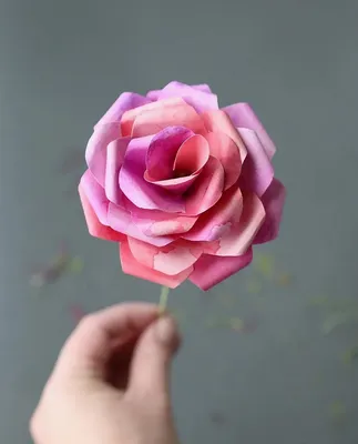 Как сделать розу из бумаги: 4 способа, пошаговая инструкция с фото