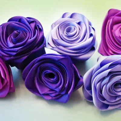 Как сделать розу из лент: 3 способа - Страсти