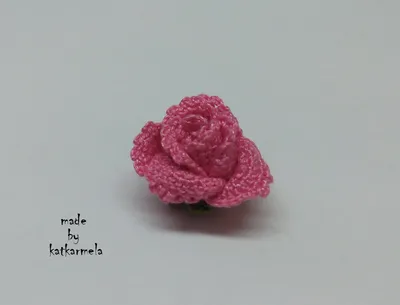 Вяжем розу крючком. How to crochet a rose motif - YouTube