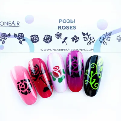 Набор для длинных накладных ногтей, ручная роспись в виде бабочки и розы,  набор из 24 накладных ногтей + один клей - купить с доставкой по выгодным  ценам в интернет-магазине OZON (1259053016)
