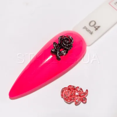 MUSE Nail Design Слайдеры для ногтей цветы розы