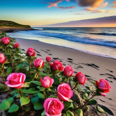 Красивая розовая роза с каплями воды на размытом фоне природы :: Стоковая  фотография :: Pixel-Shot Studio