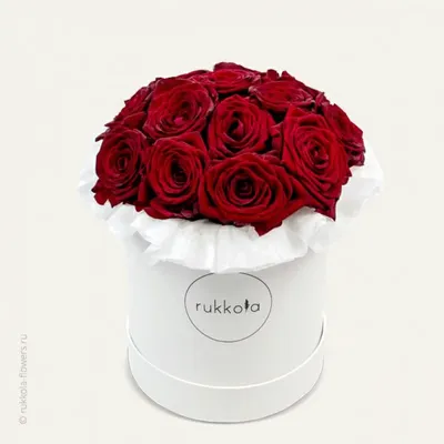 Розы в шляпной коробке Романтический вечер , Цветы и подарки Магнитогорск,  Челябинская область, Россия, купить по цене 6300 RUB, Цветы в коробке в  Клевер🍀🍀🍀 с доставкой | Flowwow