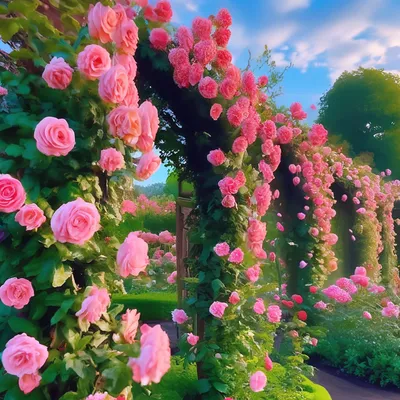 Статья для садоводов - Розы плетистые: посадка и уход от Свой Питомник