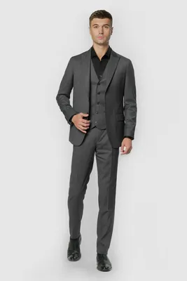 Костюм (пиджак,брюки,рубашка) мужской серого цвета летний из тонко: 200 000  сум - Мужская одежда Чирчик на Olx
