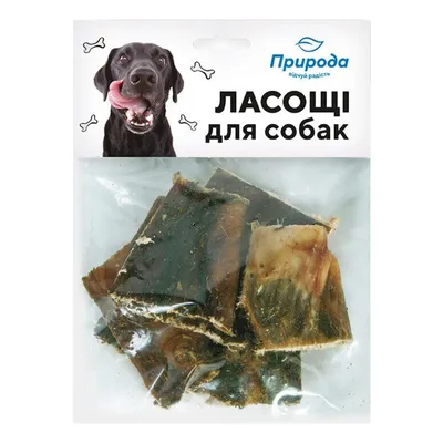 Лакомство для собак Рубец говяжий, XL, 50 гр., цены, купить в  интернет-магазине Четыре Лапы с быстрой доставкой
