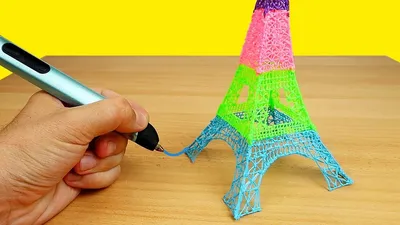 Новая 3D РУЧКА. Рисую Эйфелеву башню! Alex Boyko - YouTube