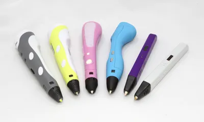 3D Ручка с пластиком 20 цветов Набор 3Д ручка 2 поколения Pen 2 с дисплеем  LCD Желтая Для детей. Цена, купить, описание | SalesLine