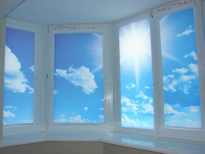 Рулонные шторы блэкаут на двухстворчатое пластиковое окно — купить в Перми