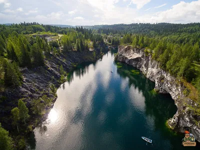 Горный парк Рускеала зима (58 фото) - 58 фото