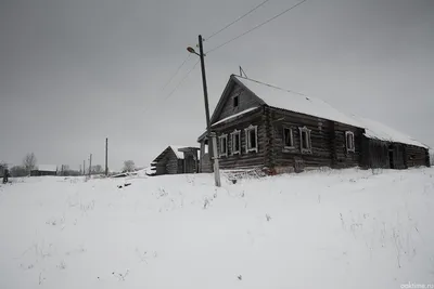 Русская деревня зимой (60 фото) »