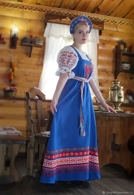 Русские народные платья фото фотографии