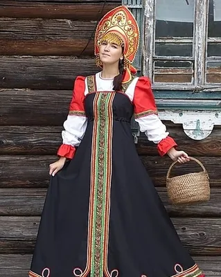 Русские народные женские платья (56 фото)