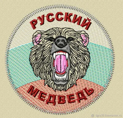 Русский медведь на фоне природы: картина в хорошем разрешении