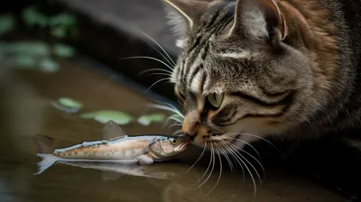 Уникальные изображения рыбы-кошки в формате jpg, png и webp