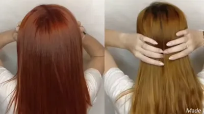 Мелирование на рыжие волосы: цена
