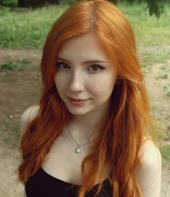 Portrait of a red-haired girl. Портрет рыжеволосой девушки. | Портрет,  Работы