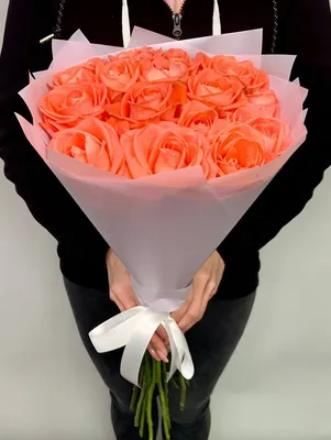 Зазазу: розы Кахала и кустовые оранжевые по цене 6878 ₽ - купить в  RoseMarkt с доставкой по Санкт-Петербургу