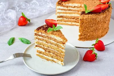 Рыжик торт на фоне пастельного оттенка