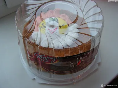 Картинка Рыжик торта, вызывающая желание попробовать его сразу