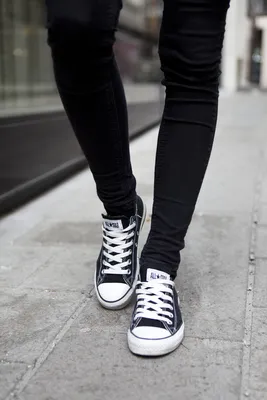 Кеды Converse All Star с чем носить? Мужские и женские кеды Конверсы для  повседневной носки