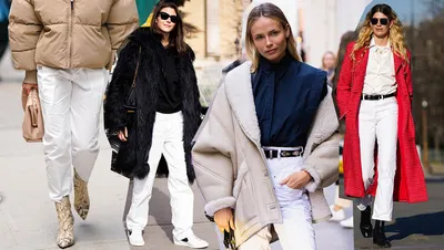 Как стильно носить лосины в осенне-зимний сезон - лучшие примеры - Fashion