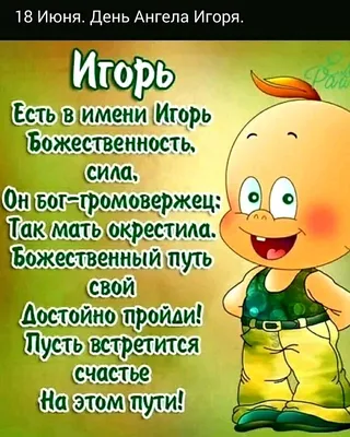 С Днем Рождения Игорь Витальевич!