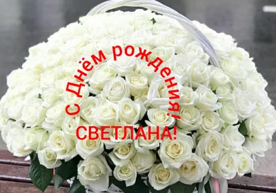 С днем рождения Света - самые новые оригинальные открытки (40 ФОТО) | С  днем рождения, Цветы на рождение, День рождения